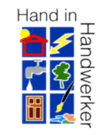 Logo Hand in Handwerker